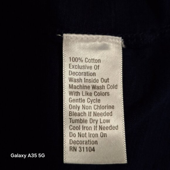 Kim Rogers Women's America Graphic T-Shirt XL Navy Blue Memorial Day 4th of July - Picture 7 of 8